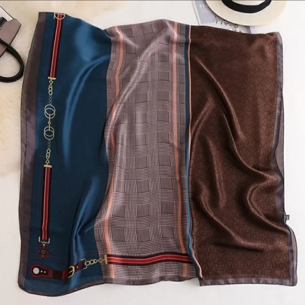 Women Satin Silky Long Scarf/Shawl Body Wrap